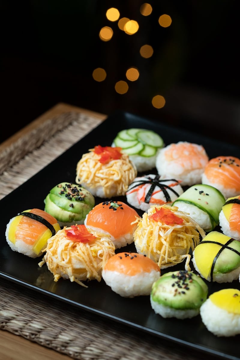 Japanese Sushi Tacos